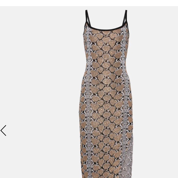 BALMAIN glitter python dress - Picture 4 of 4